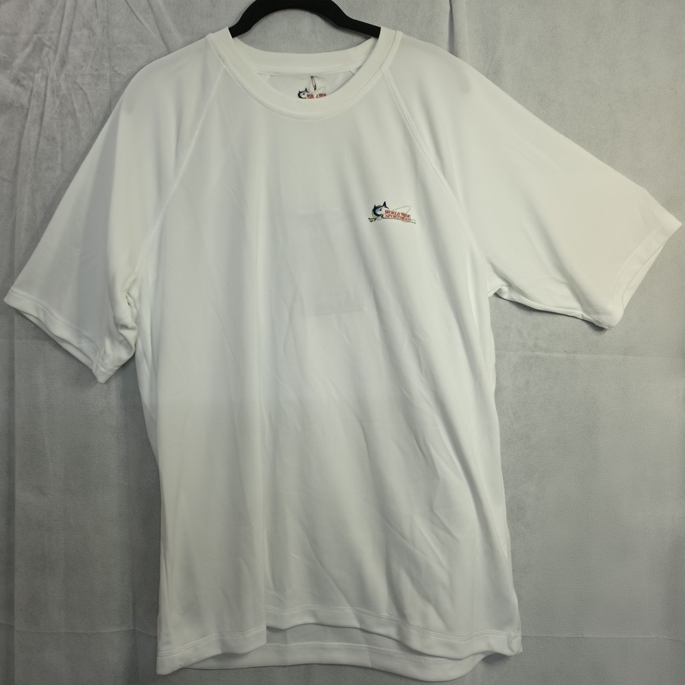 World Wide Sportsman Fishing Short Sleeve Lg Therma-Cool Performance Tee Shirt